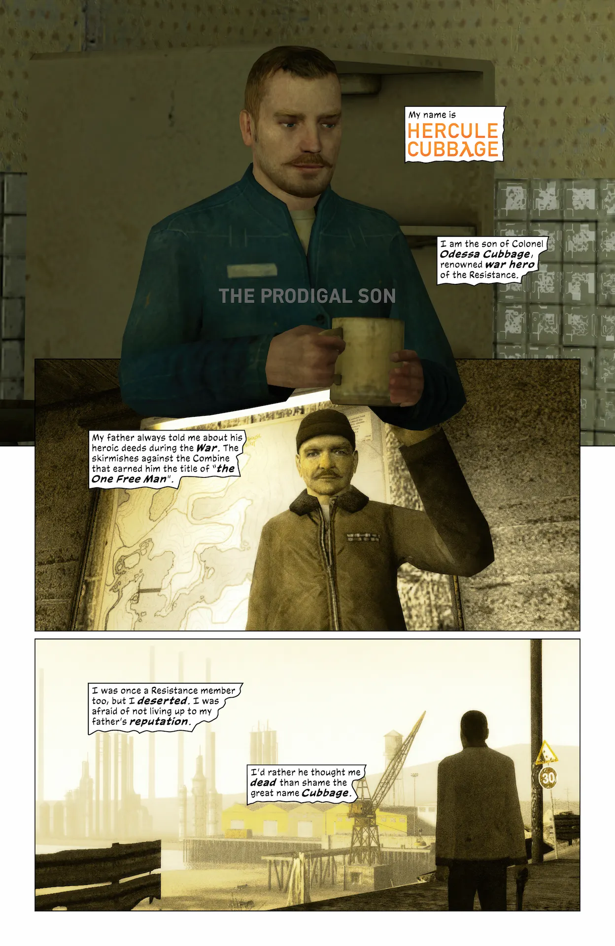 The Adventures of Hercule Cubbage Chapter 1 Remastered preview, page 2