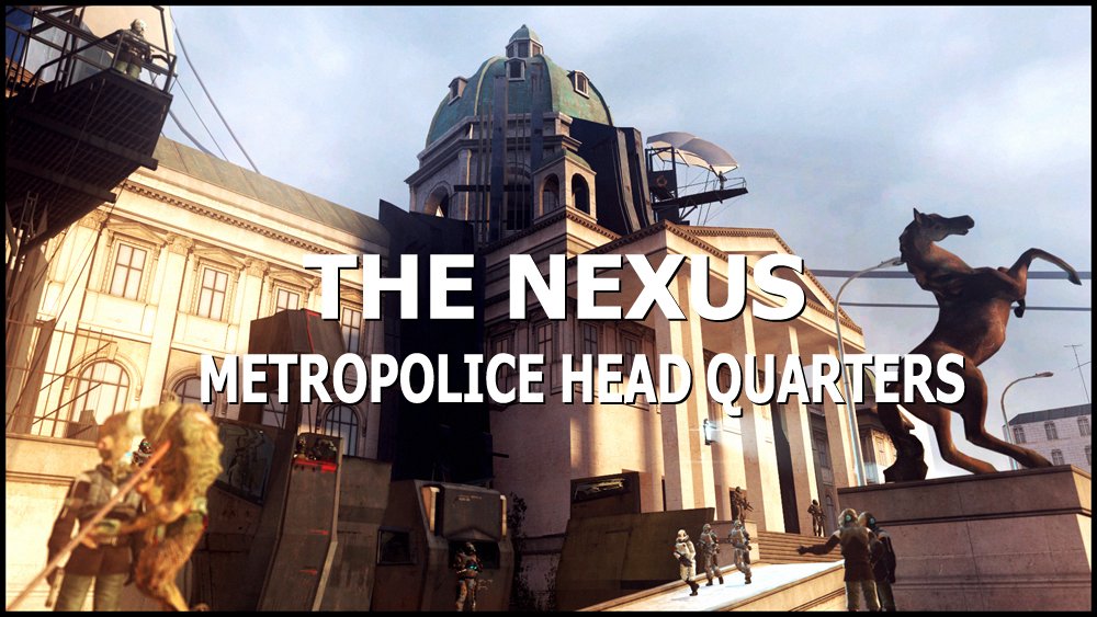At the Nexus, the Metro Police Headquarters.